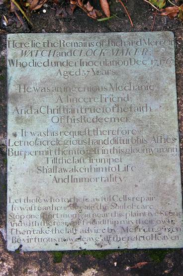 Richard Merrett's Grave